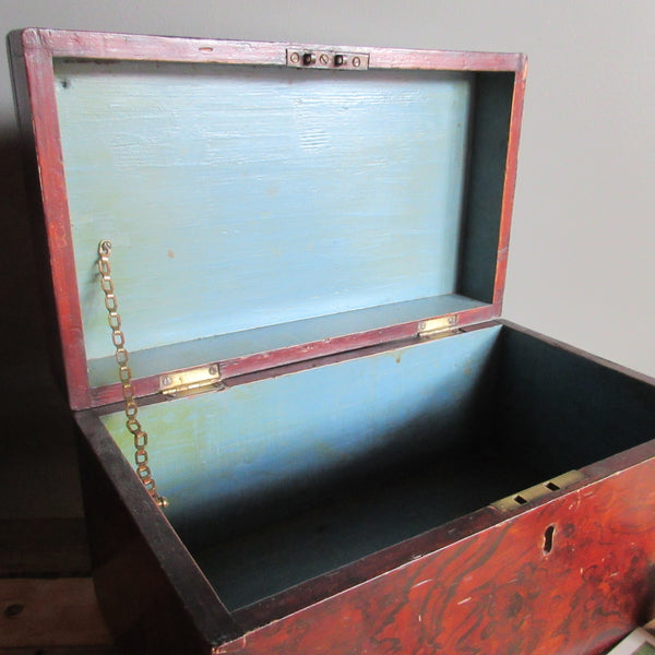 Canadiana Box with Putty Grain Paint